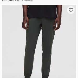 lululemon athletica Men's Deep Green Joggers